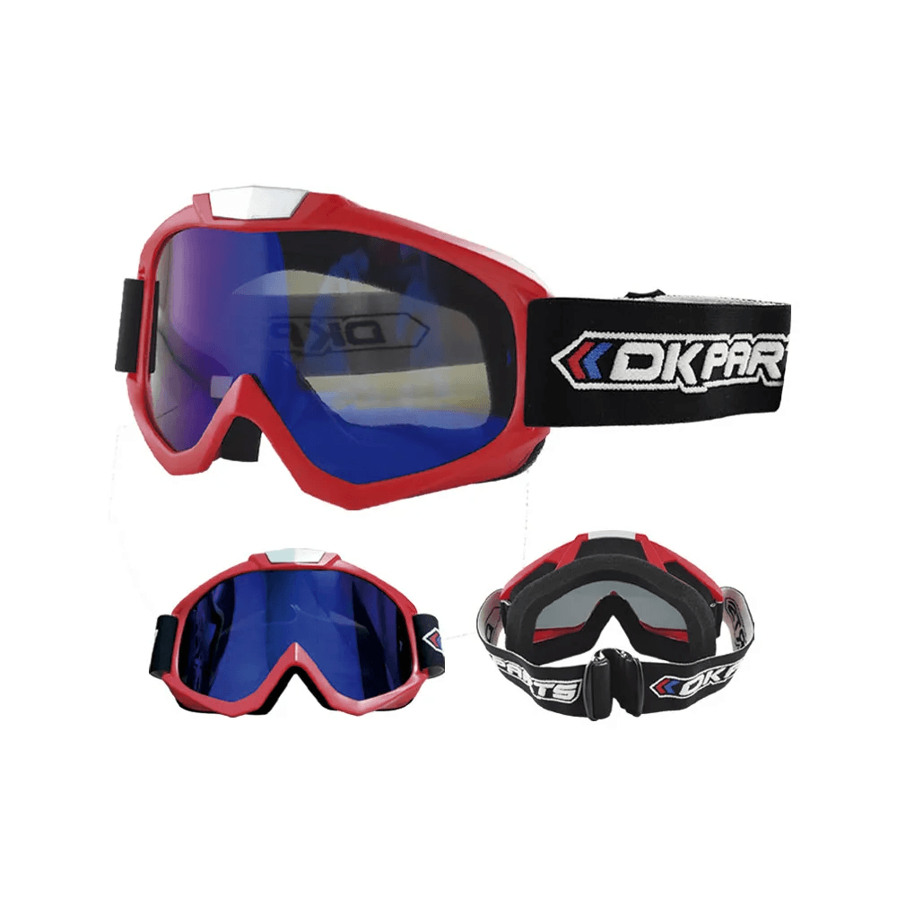 Gafa DK Parts YM671 P8834 | Lente Tornasol Color Rojo