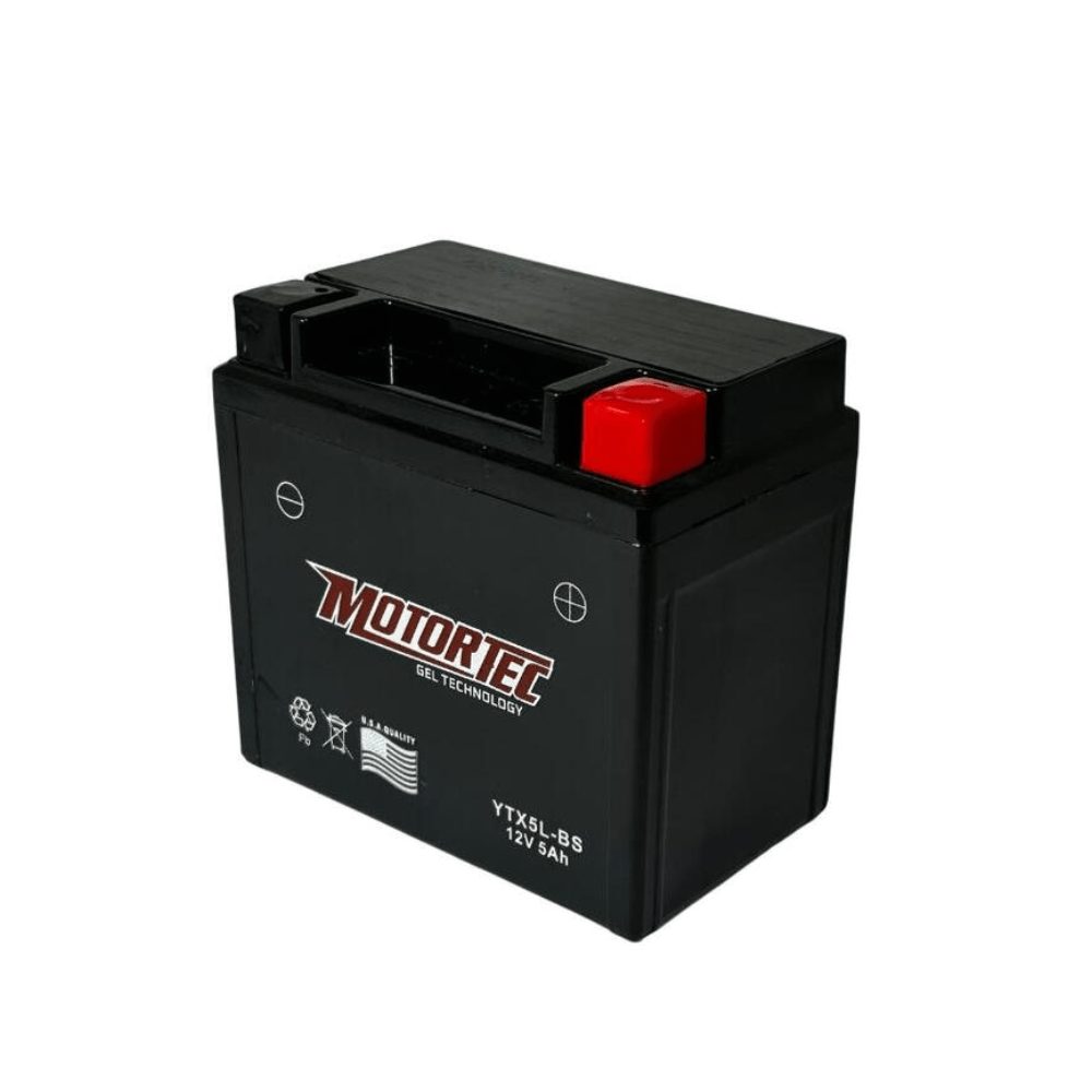 Bateria De Gel Motortec Ytx5L P8825 | 12V–4Ah Color Negro — foto 2