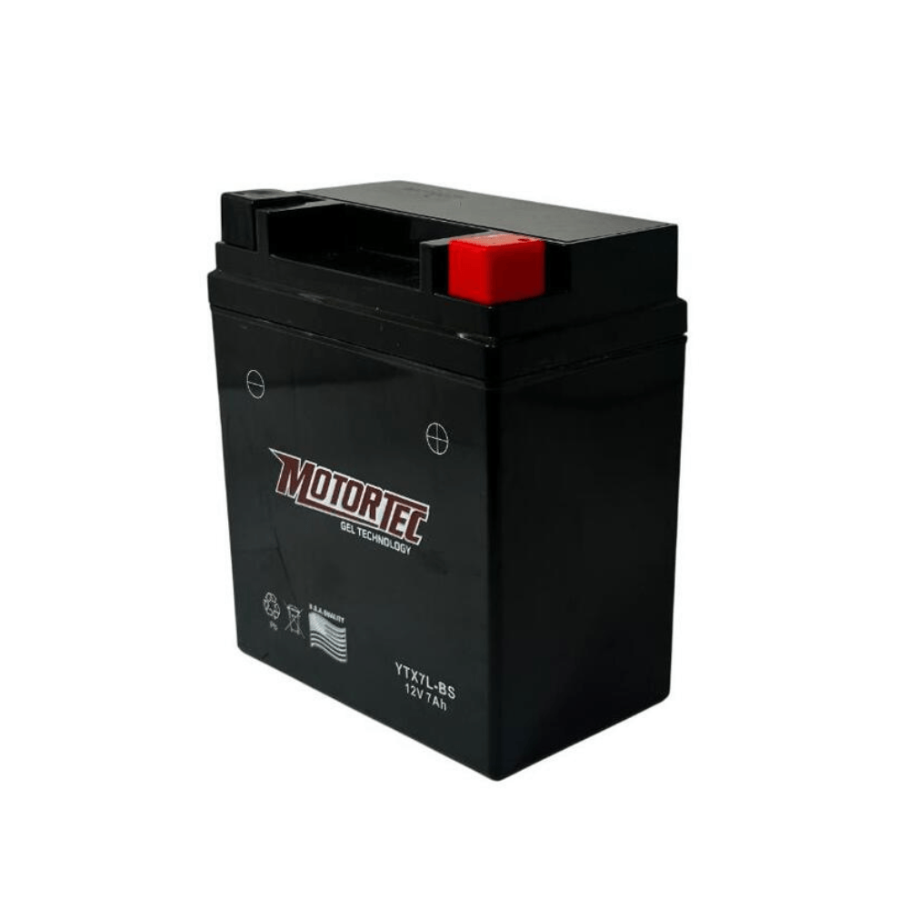 Bateria De Gel Motortec Ytx7L P8825 | 12V–7Ah Color Negro — foto 2