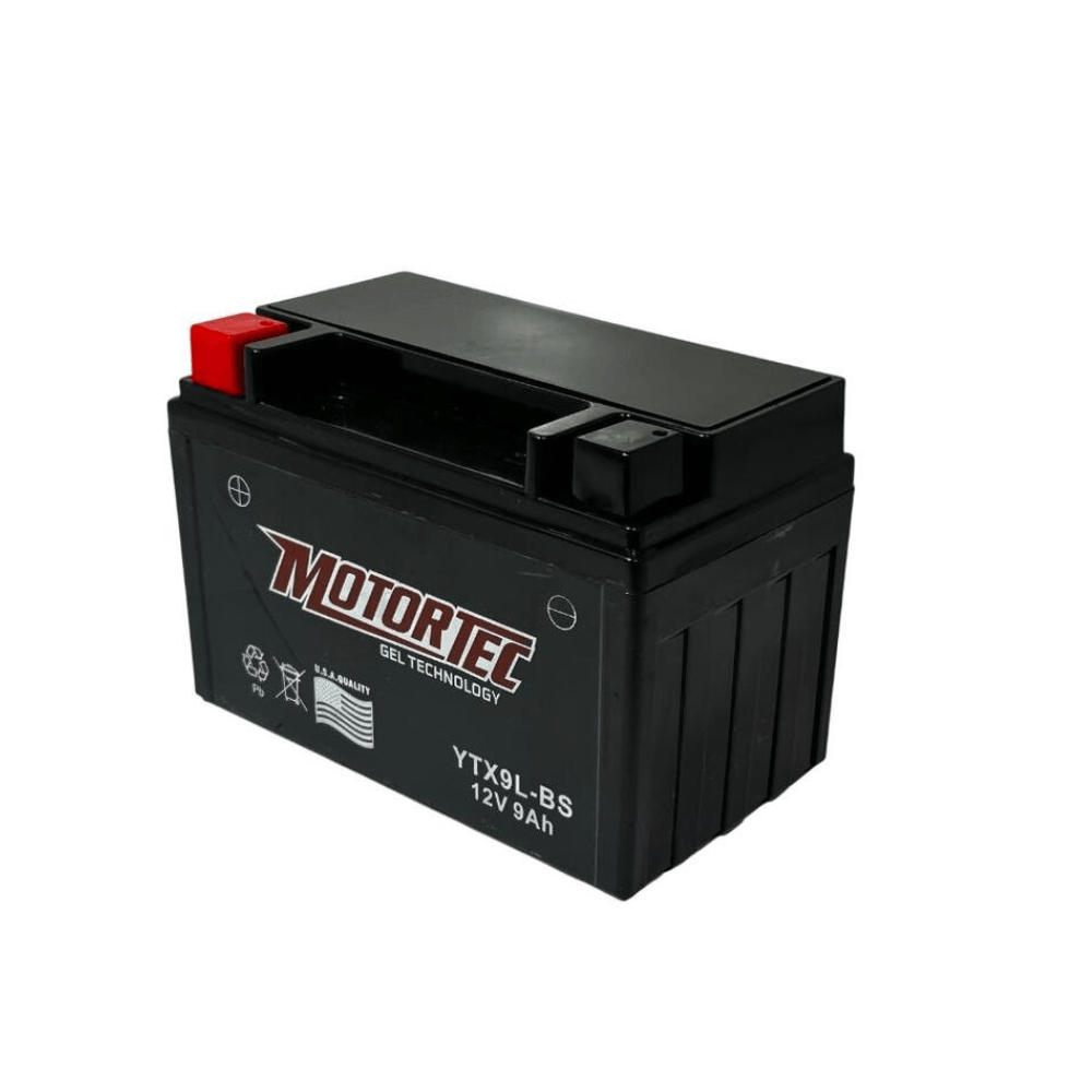 Bateria De Gel Motortec Ytx9L P8825 | 12V–8Ah Color Negro — foto 2