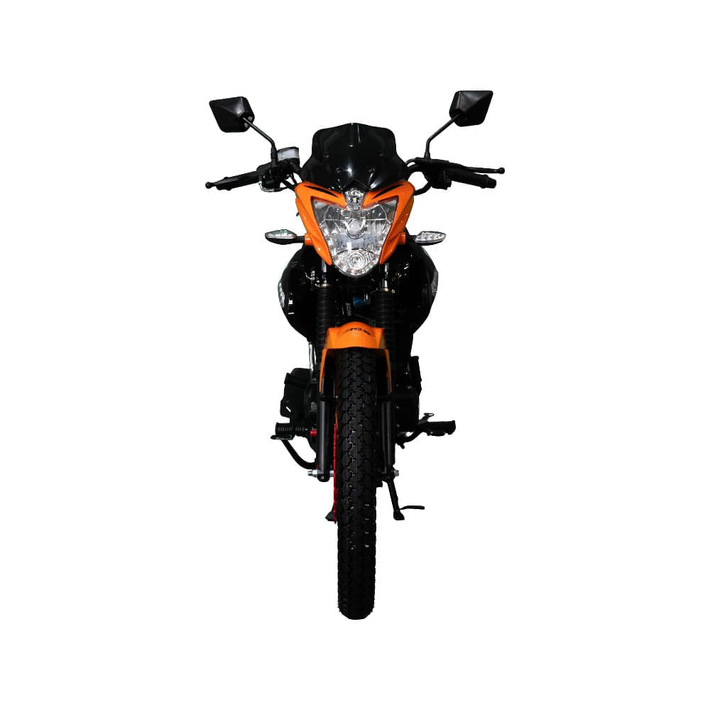 MOTO ICS RIDER 150 EVO 2027 NEGRO ANARANJADO