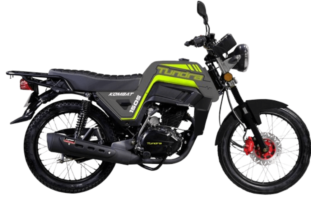MOTO TND KOMBAT 150S 2027 PLOMO VERDE