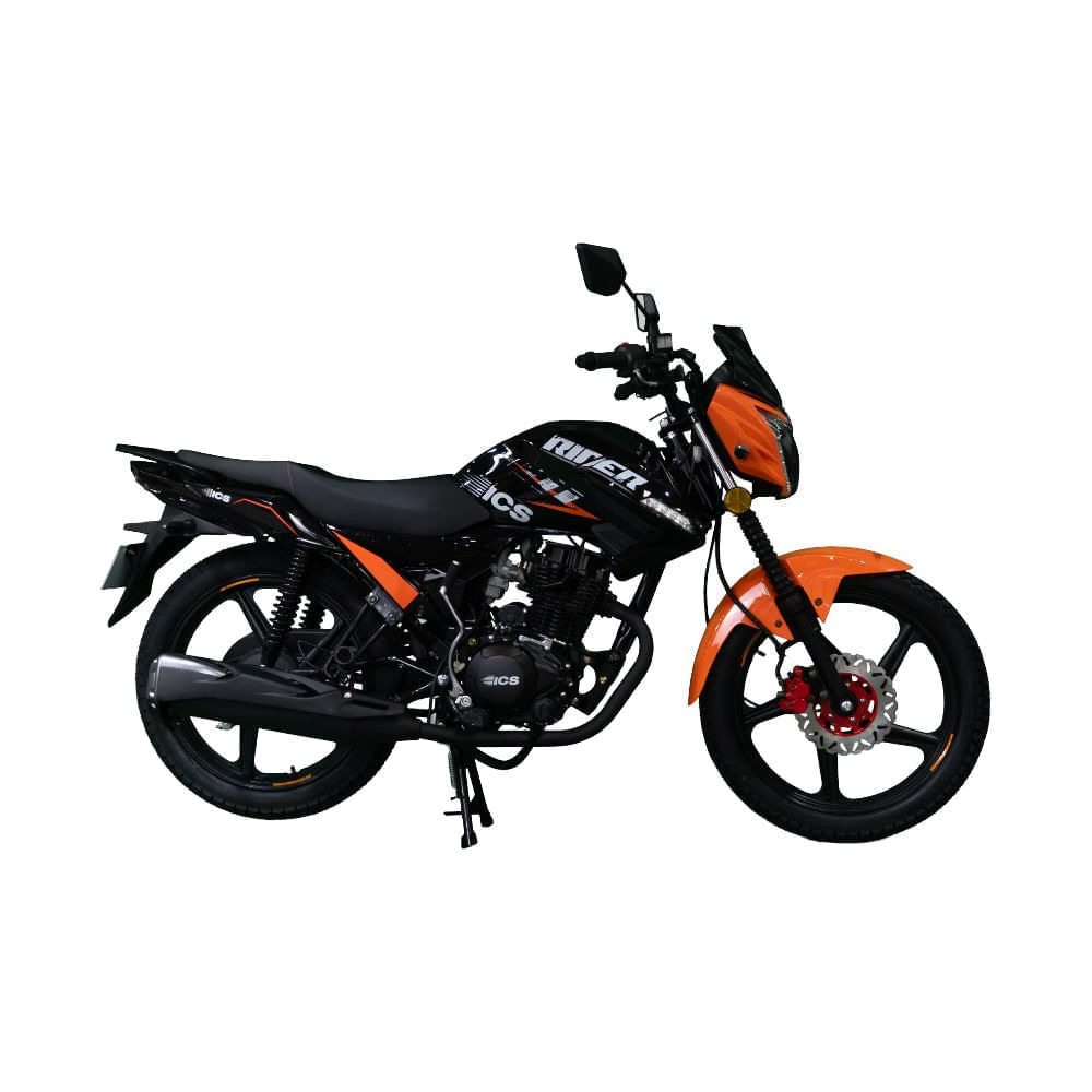 Moto Ics Rider 150 Evo 2026 Negro Naranja