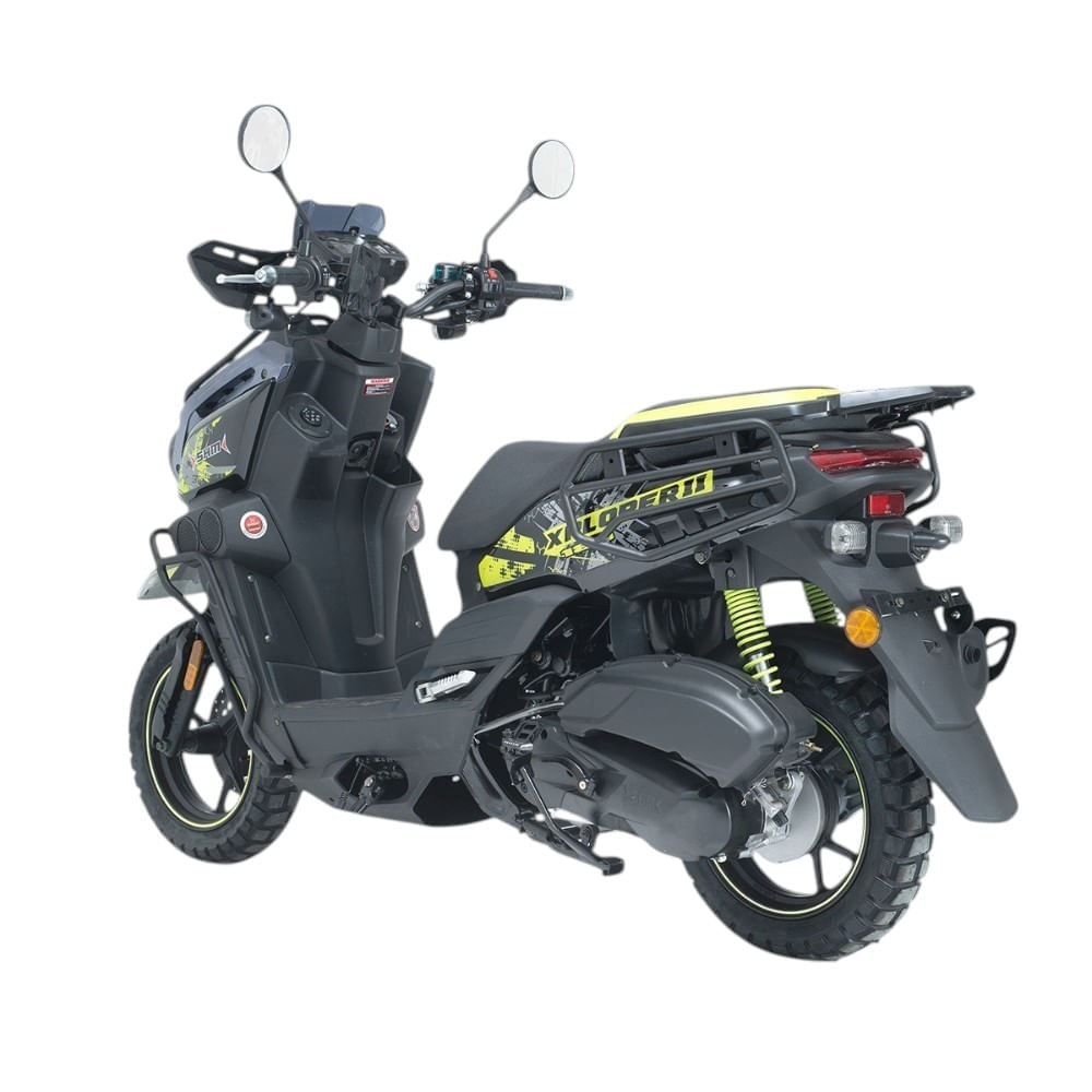 Moto Xplorer II 169 2027 NEGRO/VERDE