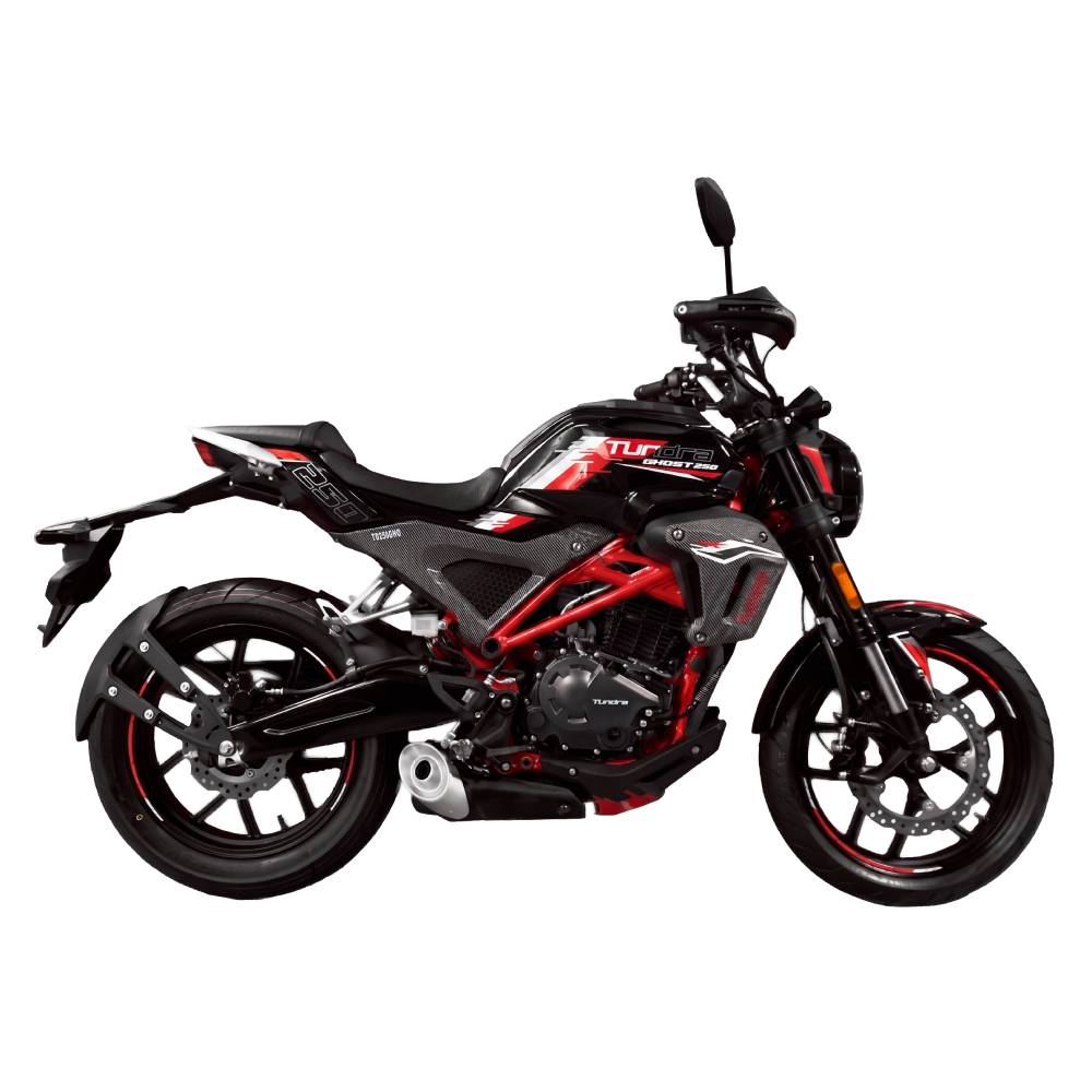 MOTO TUNDRA TD250GHO NEGRO ROJO 2026