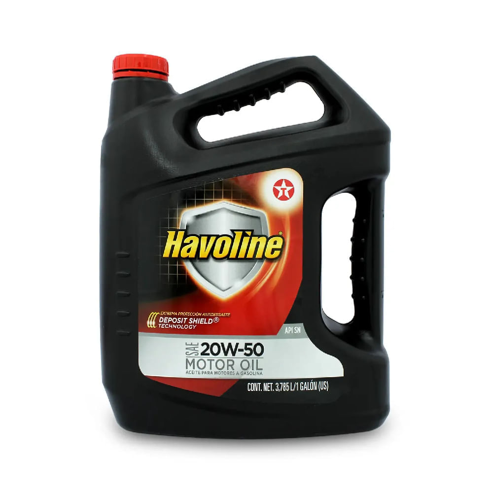 Aceite de Motor Gasolina Havoline Premium P8764 | Sae 20W-50