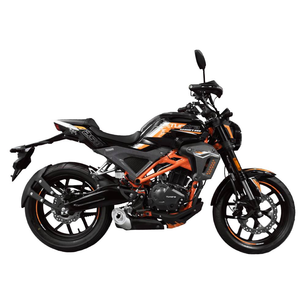 MOTO TUNDRA TD250GHO NEGRO NARANJA 2026