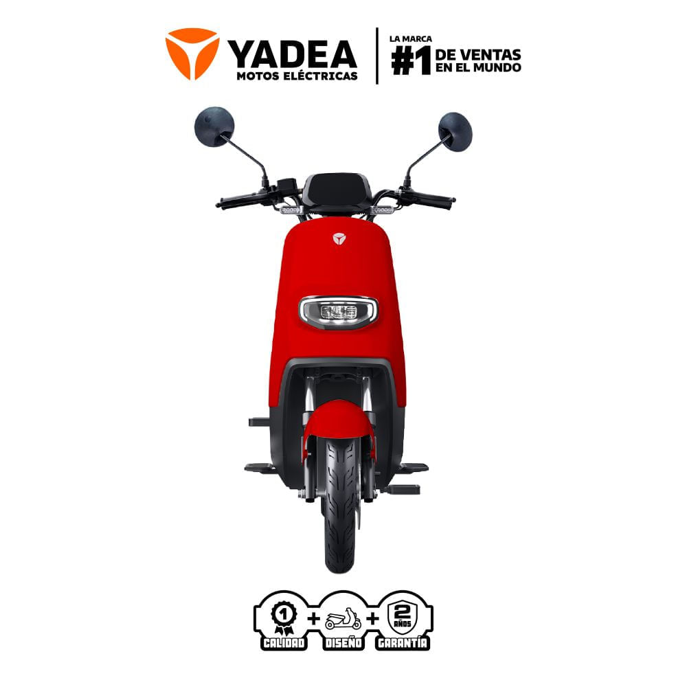 Scooter Electrico Yadea De3 P8824 | 800 Watts Color Rojo