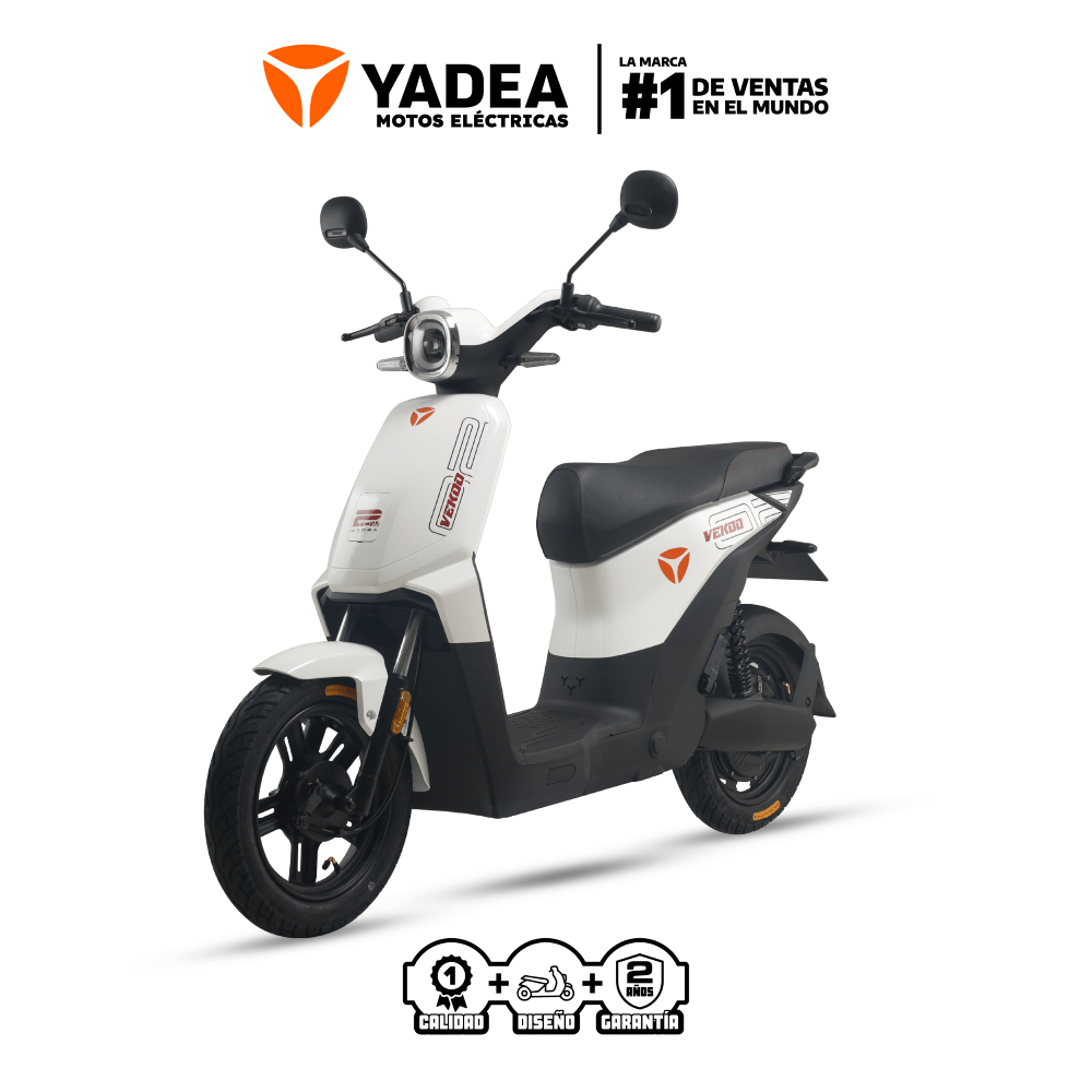 Scooter Electrico Yadea Vekoo P8824 | 1000 Watts Color Blanco