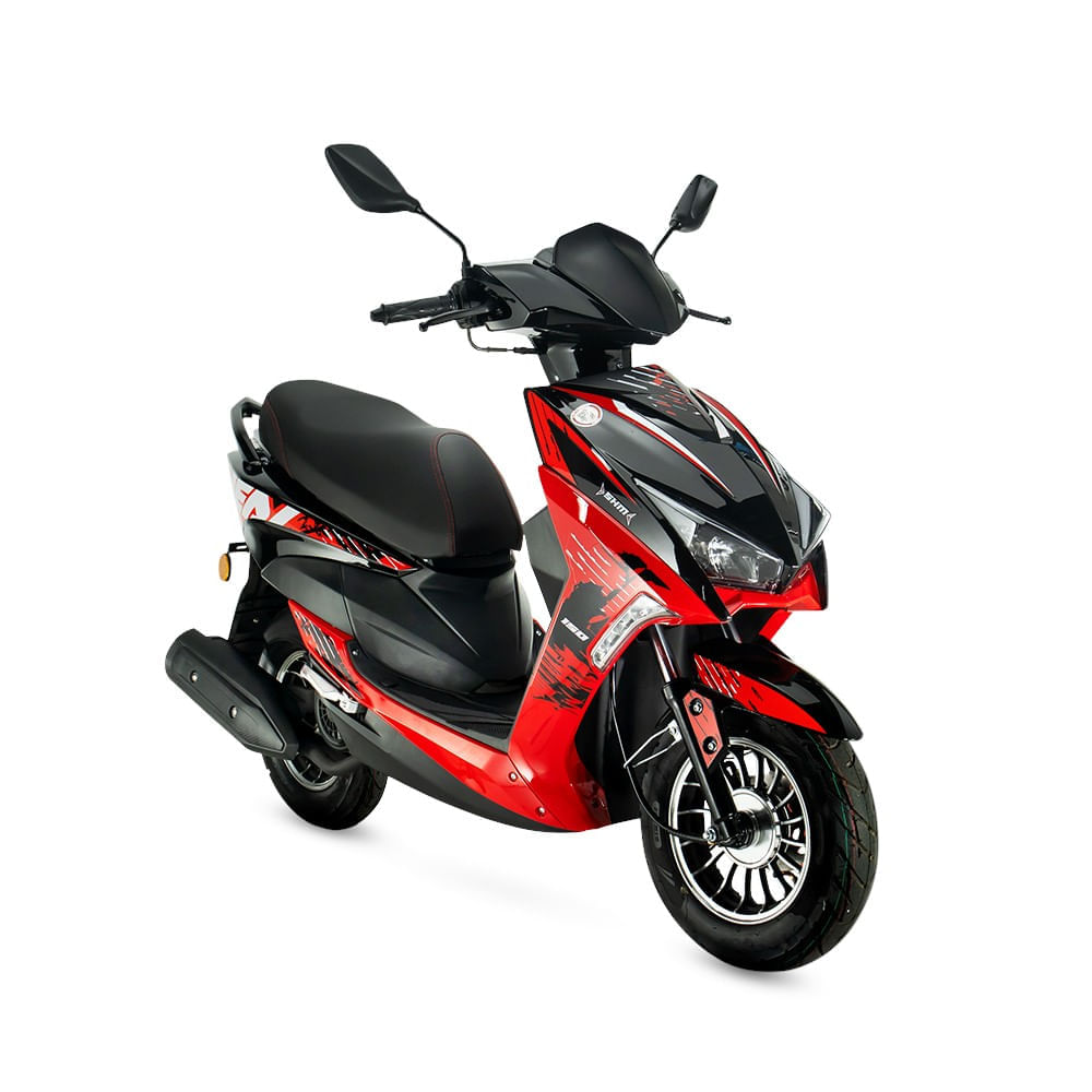 MOTOCICLETA JEDI II 150 2027 ROJO