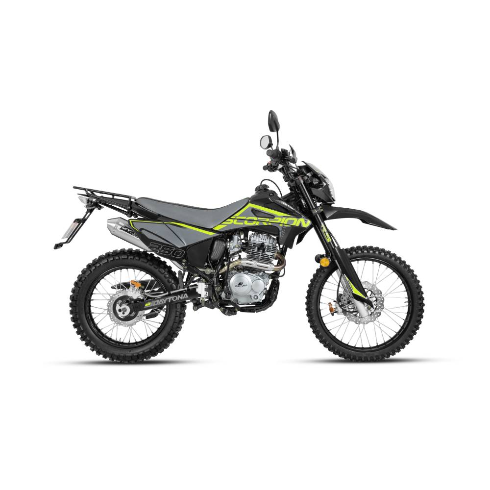 MOTO DY250 SCORPION 233 NEGRO/VERDE 2027