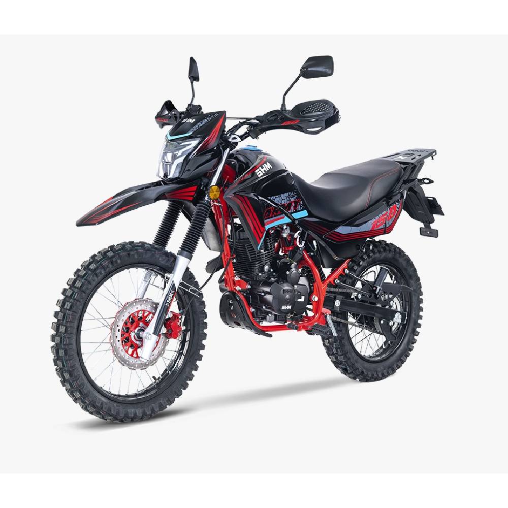 MOTO SHM ARMY 150 NEGRO/ROJO 2027