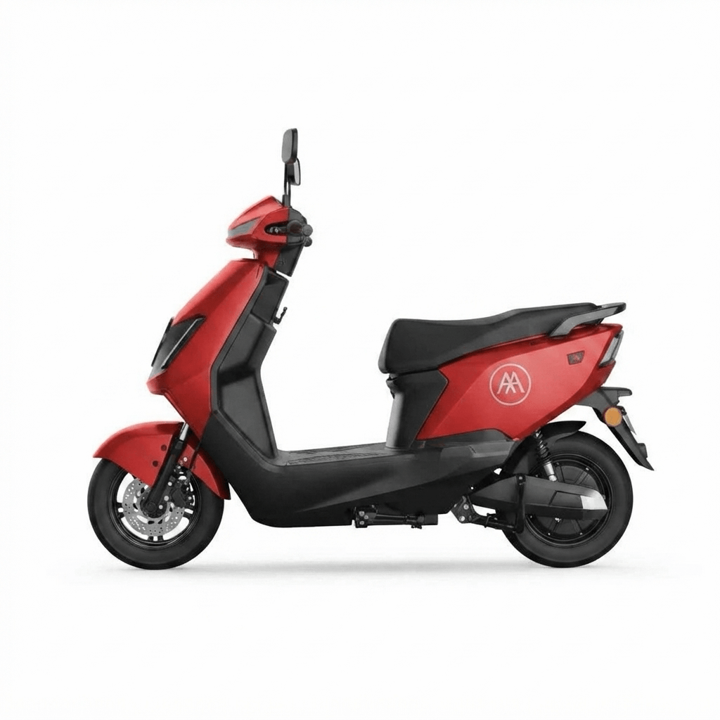 Scooter Eléctrico Aima F626 Sport P86139 | 800 Watts 50 Km Color Rojo