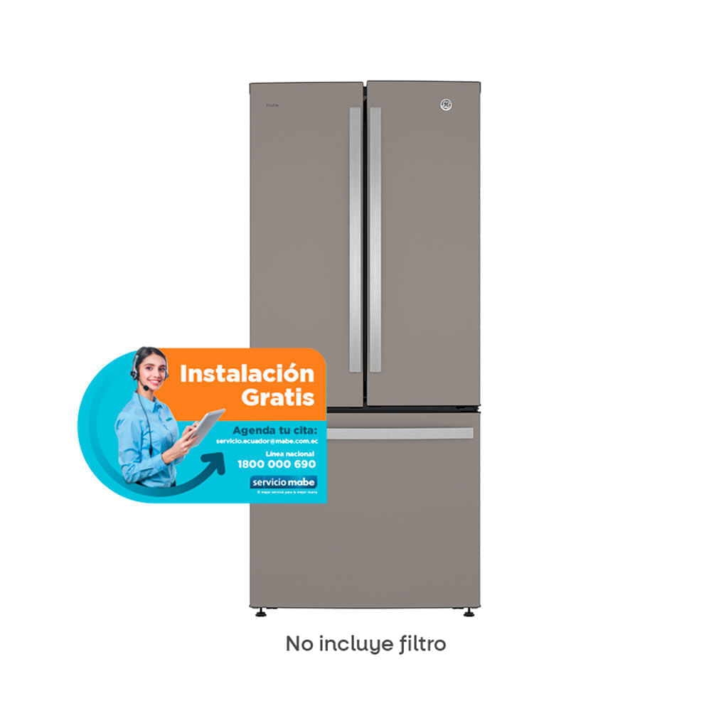 Refrigeradora General Electric PNQ25IMPCES P8746 | 729 Litros Sensores de Temperatura Color Slate PNQ25IMPCES-W